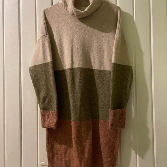 Rachel Roy colorblock sweater dress X-small NWOT - Picture 3 of 8